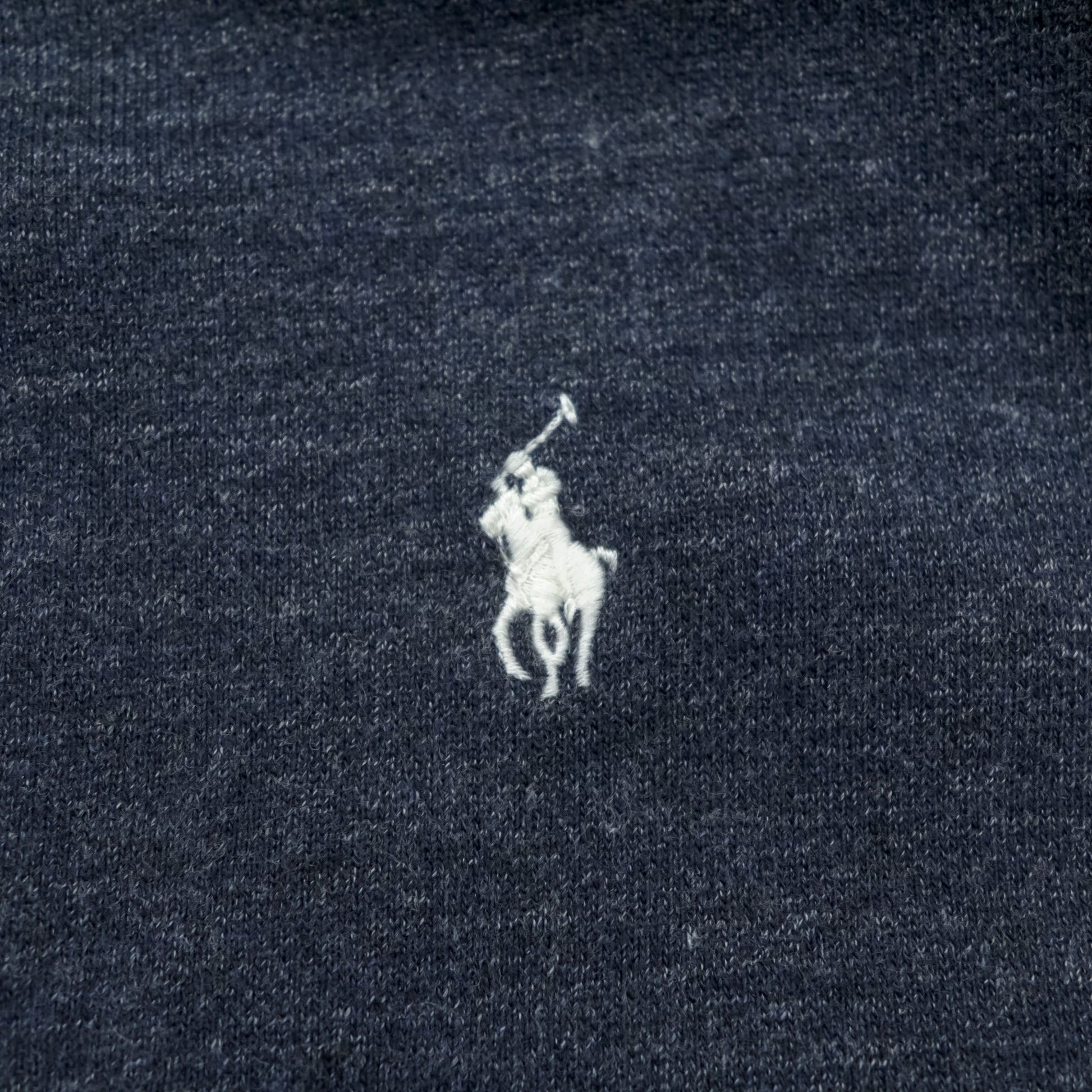 Polo Ralph Lauren リバースウィーブ ジップパーカー 3XL グレー スモールポニー 刺繍 ロゴ ビッグサイズ フロントポケット