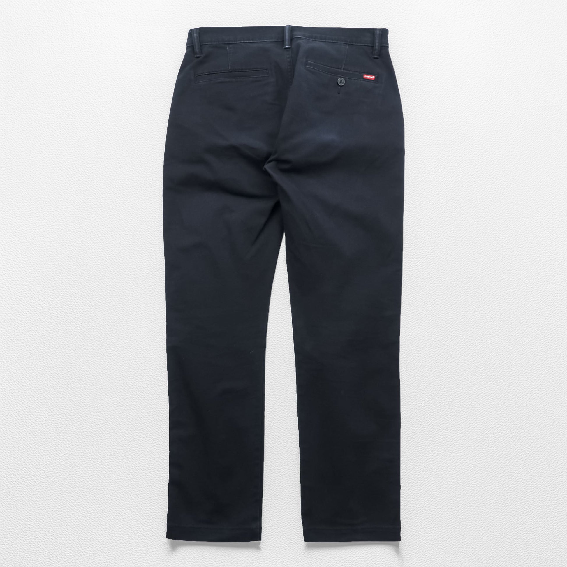 Levi's XX CHINO スリム テーパード チノパンツ ワークパンツ M ブラック ストレッチ 85227-0044