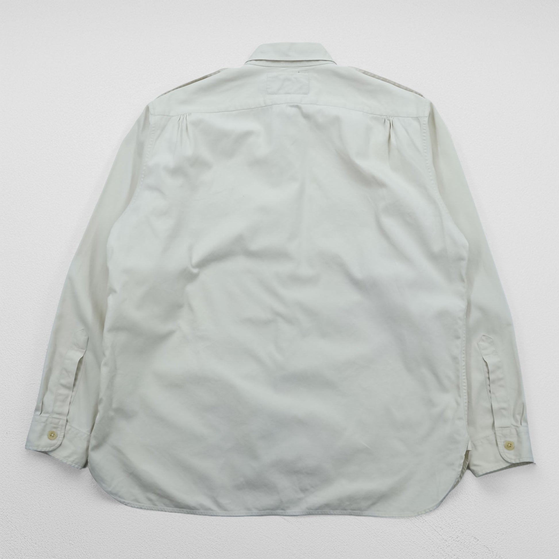 POLO SPORT RALPH LAUREN 90年代 サファリシャツ ミリタリー ワークシャツ L ベージュ フラップ 胸ポケット