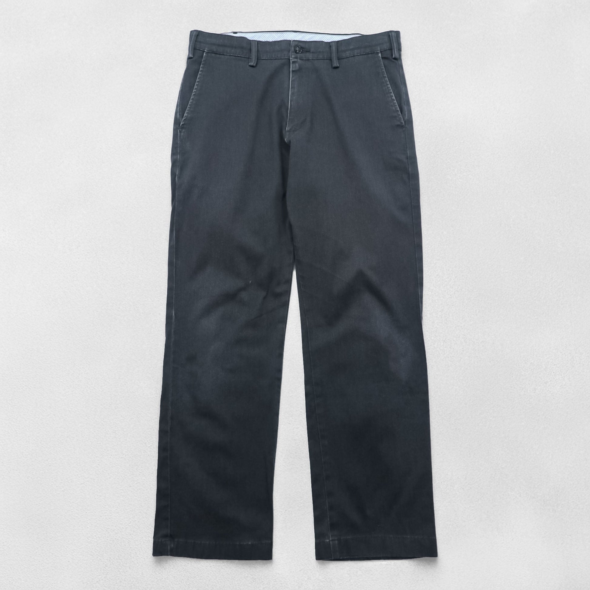Wrangler ストレッチ チノパンツ ワークパンツ M グレー ストレート W4603