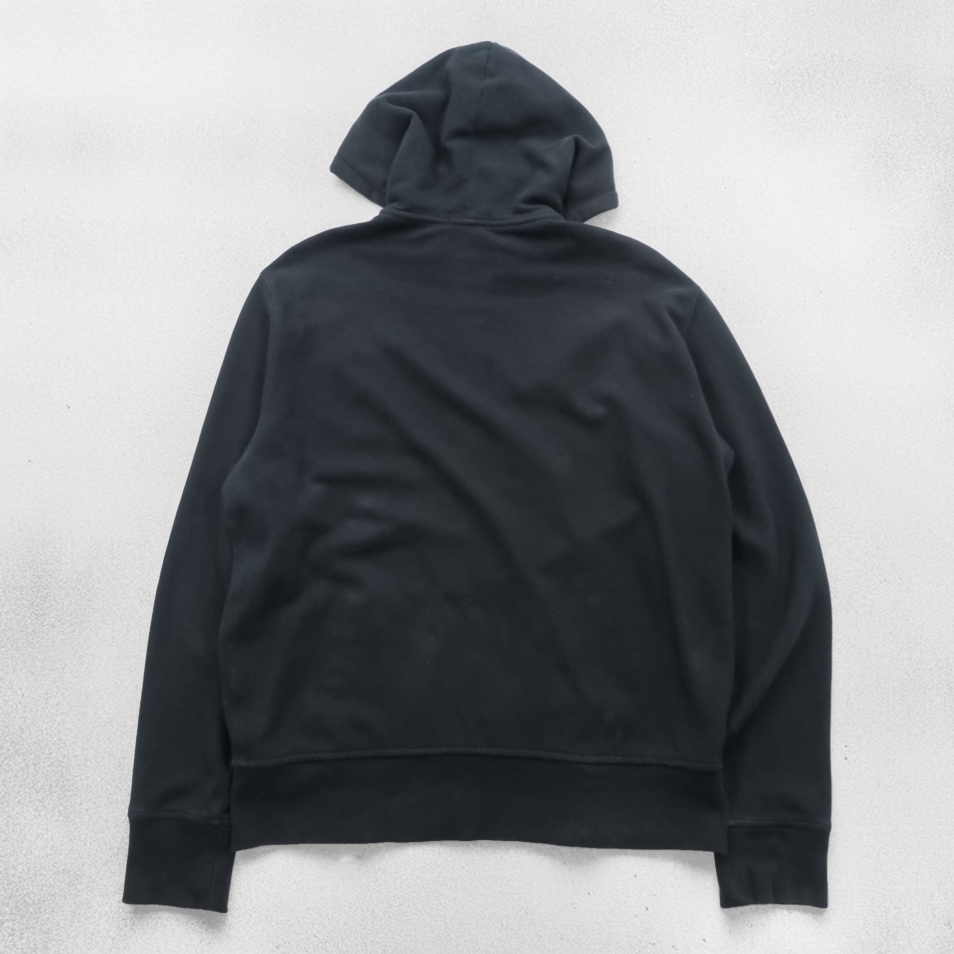 Polo Ralph Lauren ポロベア ジップパーカー L ブラック フロントポケット コットン