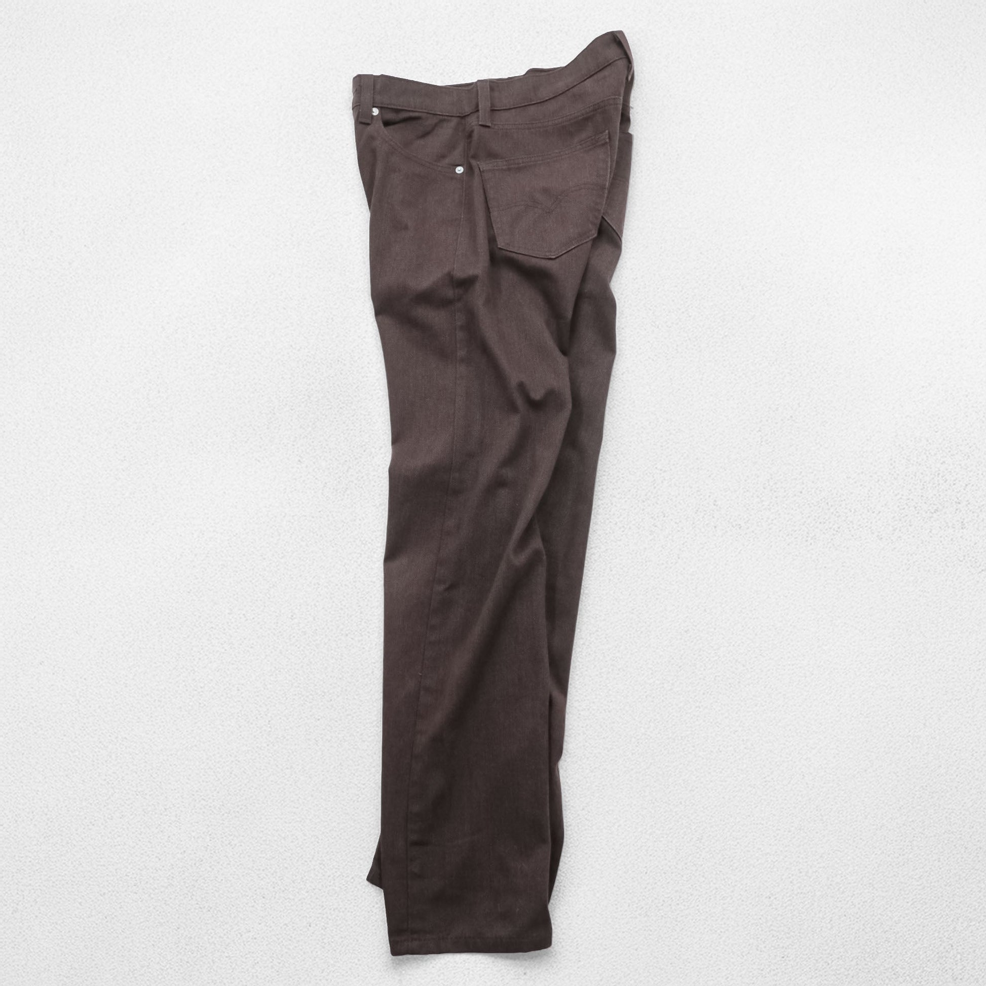 Levi's 505 デニムパンツ ジーンズ S ダークブラウン ストレッチ レギュラーフィット 00505-2241