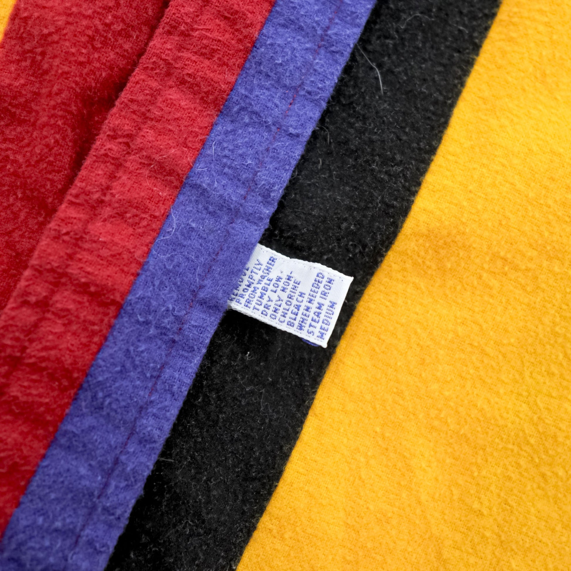 Ralph Lauren 90年代 マルチストライプ ボタンダウンシャツ XL マルチカラー クレイジーパターン スモールポニー刺繍