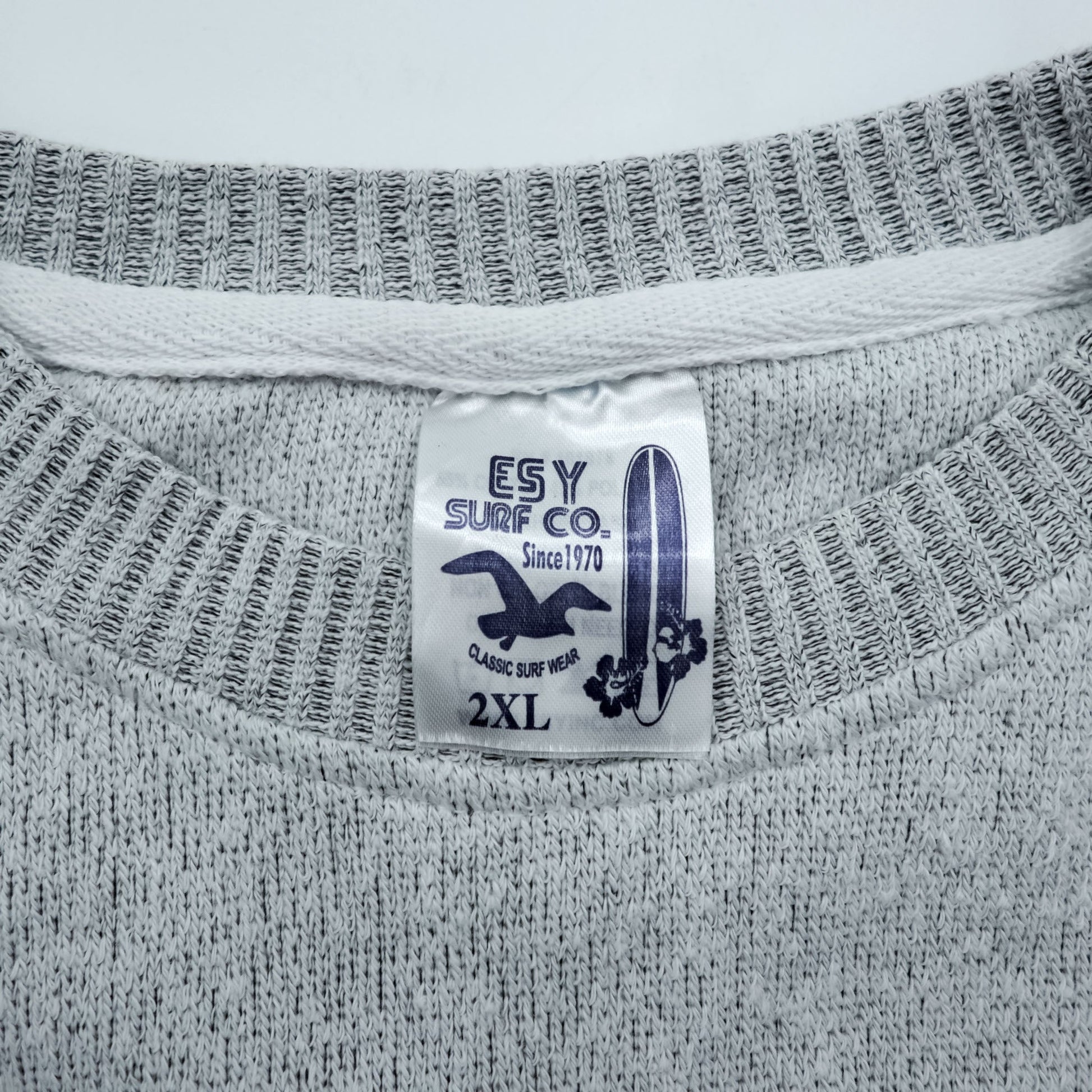 ESY SURF CO. 00年代 ヴィンテージ カレッジ 刺繍 スウェット トレーナー XL グレー ORIGINAL CANDY KITCHEN WILLIAMSON