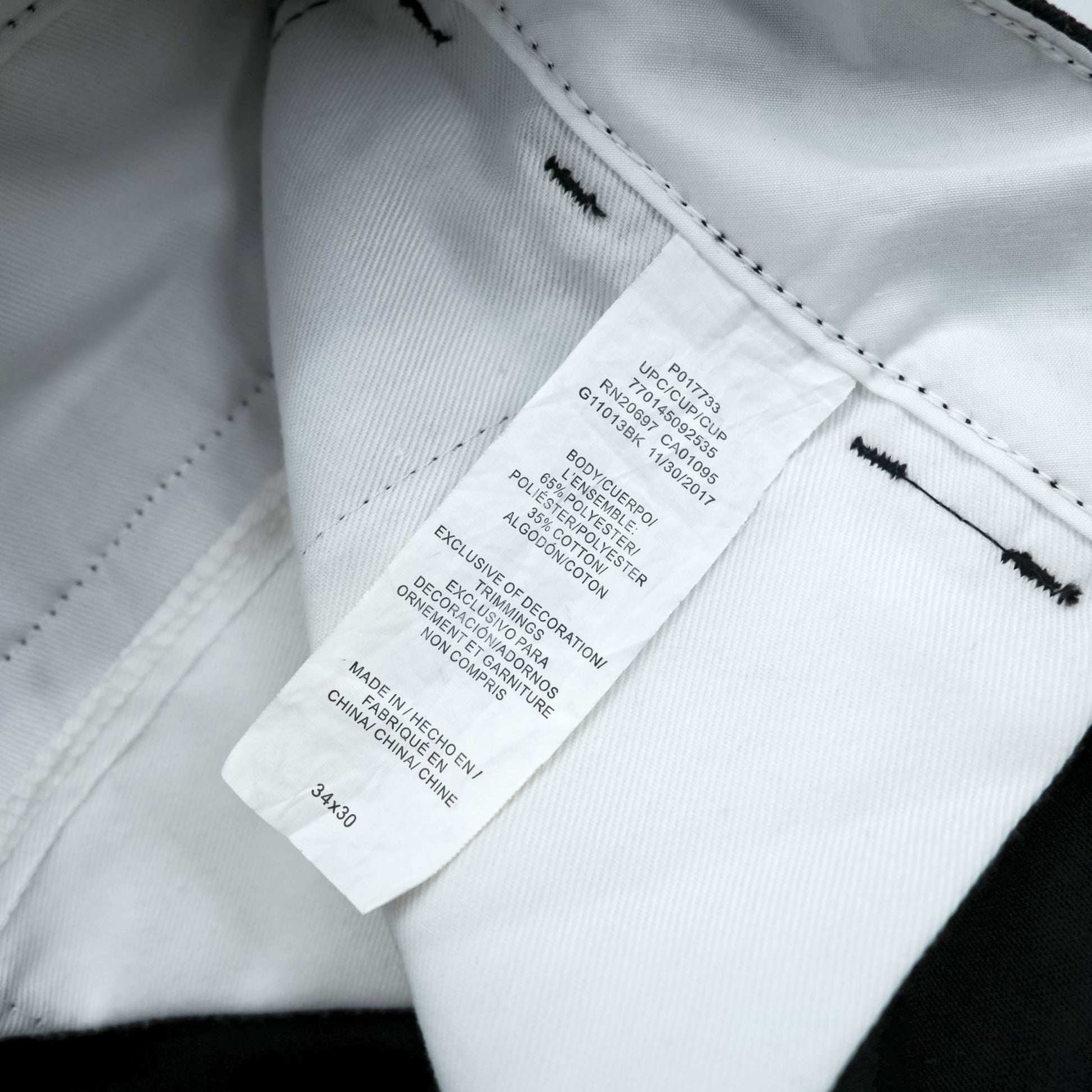 Dickies 874 チノパンツ ワークパンツ L ブラック T/C ツイル G11013BK