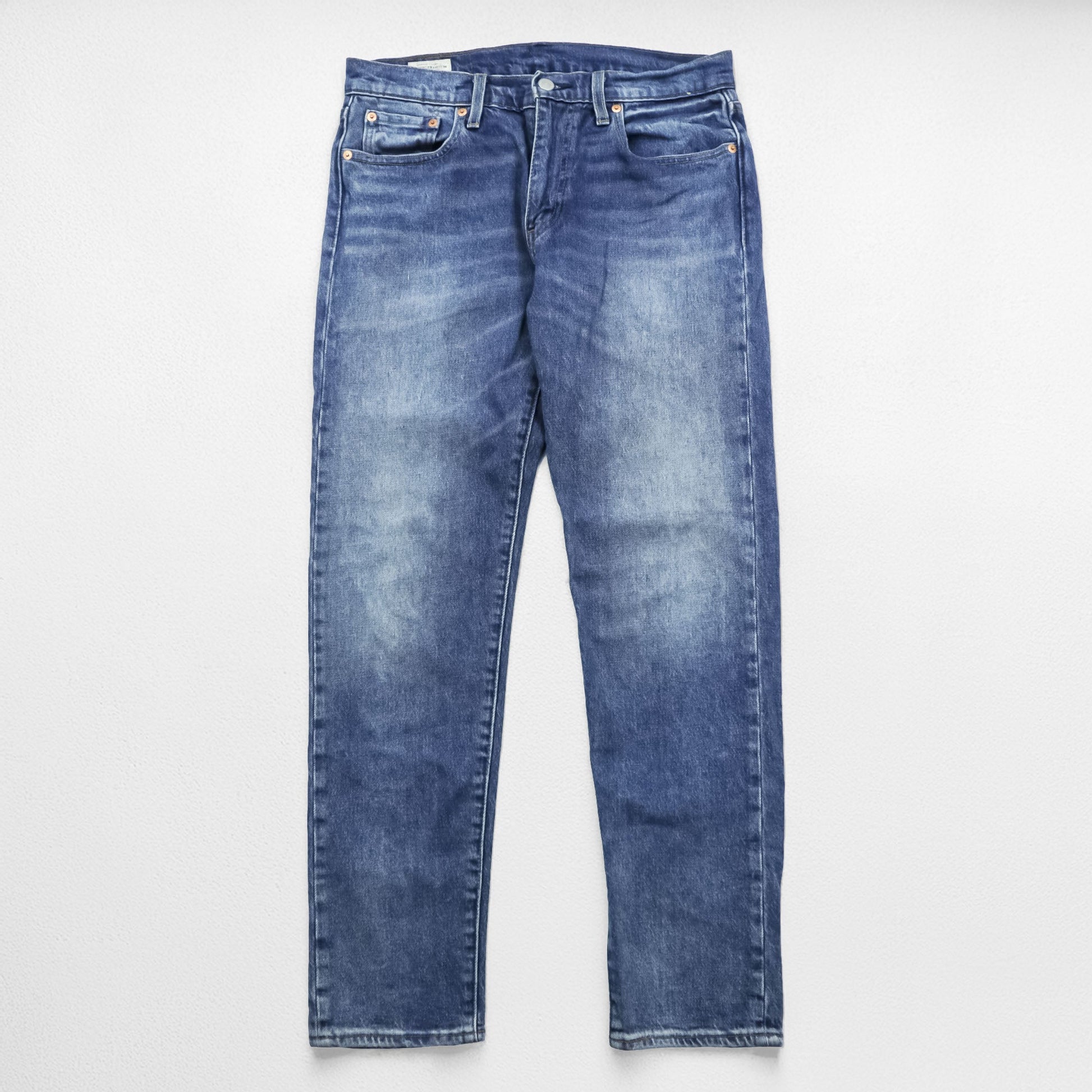 Levi's HI-BALL ビッグE デニムパンツ ジーンズ M ストレッチ インディゴブルー ROLL MEN JEANS 57783-0025