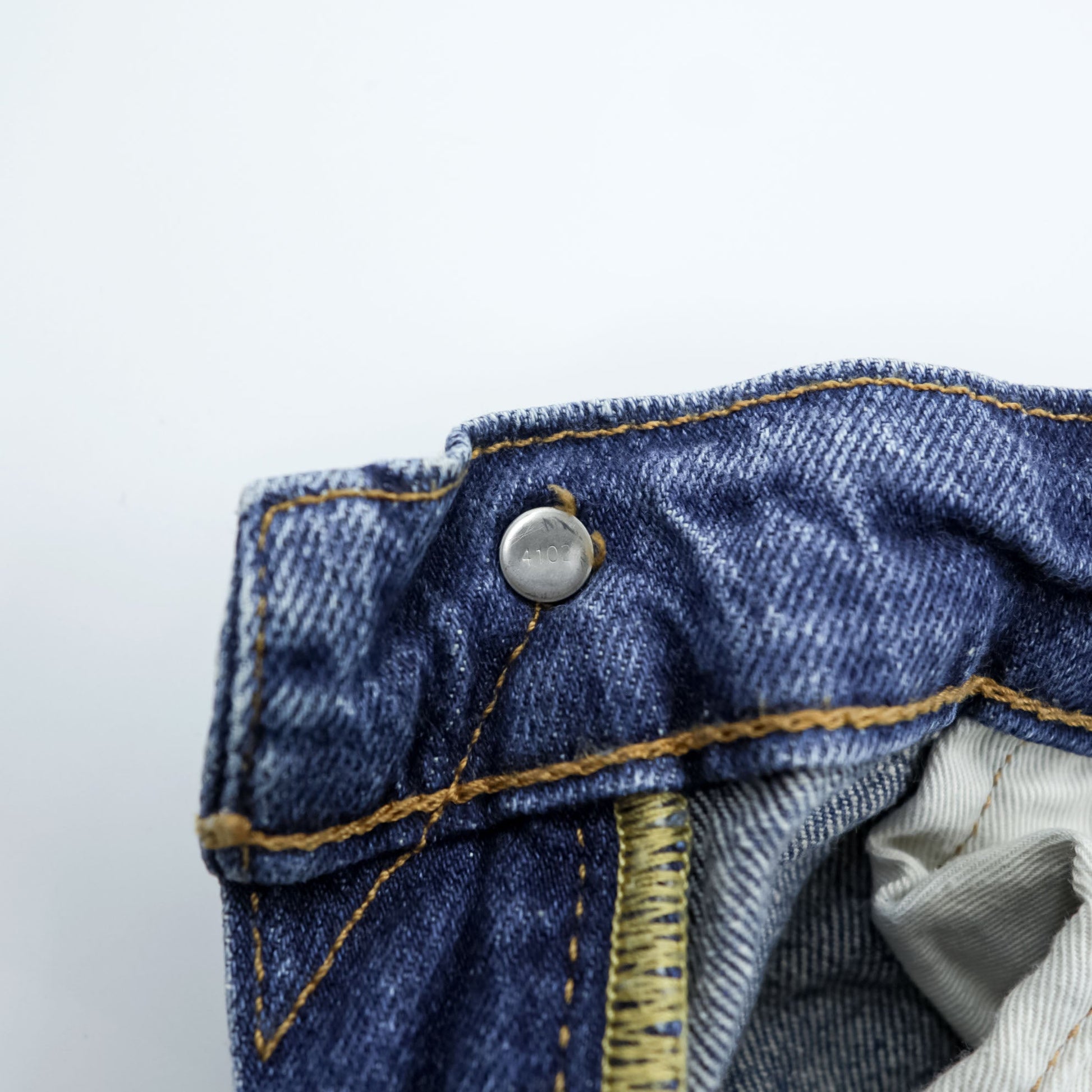 Levi's HI-BALL ビッグE デニムパンツ ジーンズ M ストレッチ インディゴブルー ROLL MEN JEANS 57783-0025