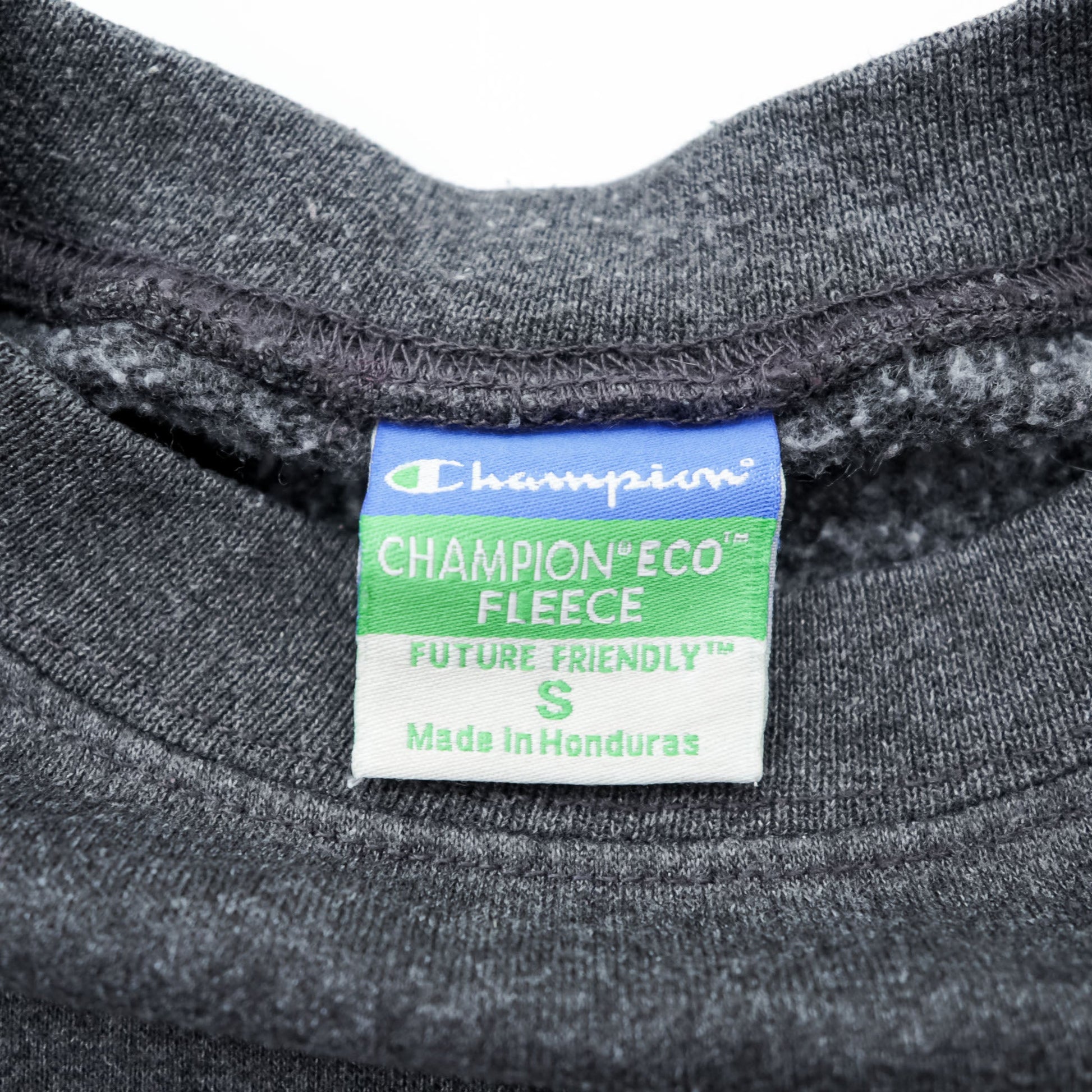 Champion カレッジ スウェット トレーナー S グレー 裏起毛 コットン ECO FLEECE POINT PARK