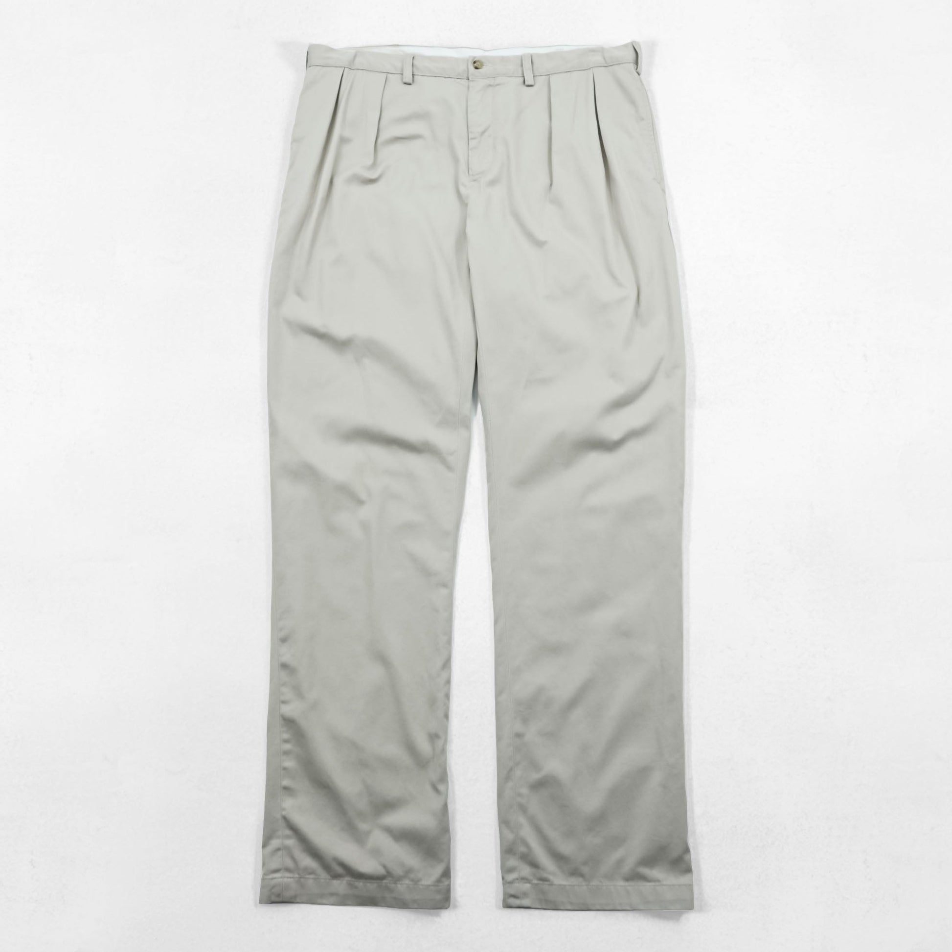 Polo Ralph Lauren ポロチノ CLASSIC FIT 2タック チノパンツ ワークパンツ L ベージュ