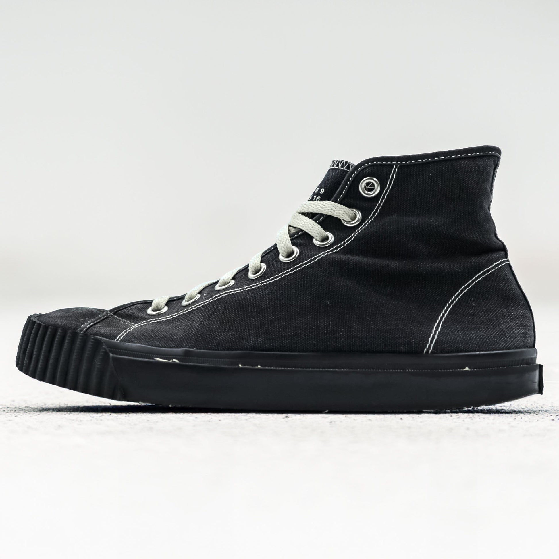 Maison Margiela タビ キャンバス ハイ 足袋 ハイカットスニーカー 26cm ブラック 22 S37WS0577