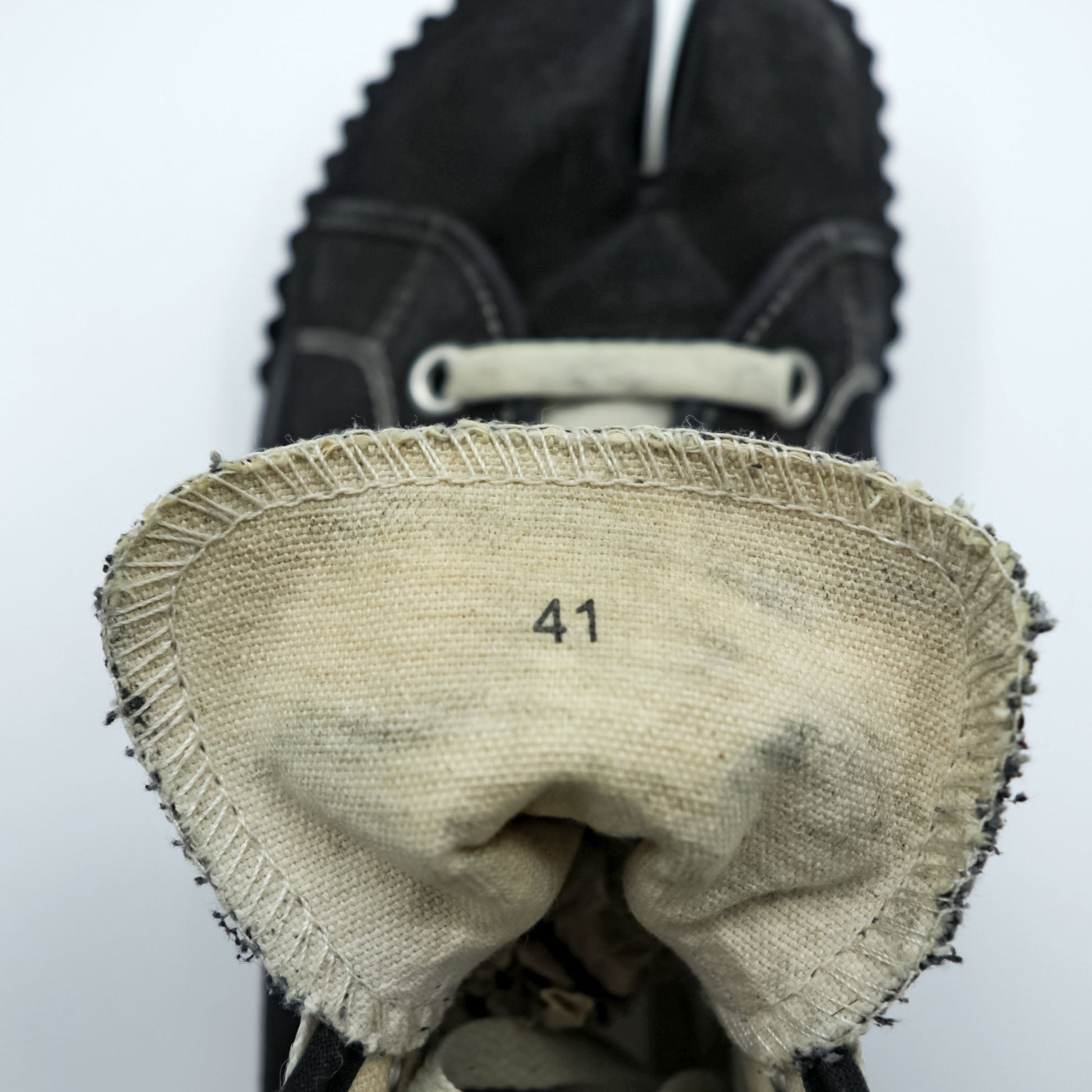 Maison Margiela タビ キャンバス ハイ 足袋 ハイカットスニーカー 26cm ブラック 22 S37WS0577