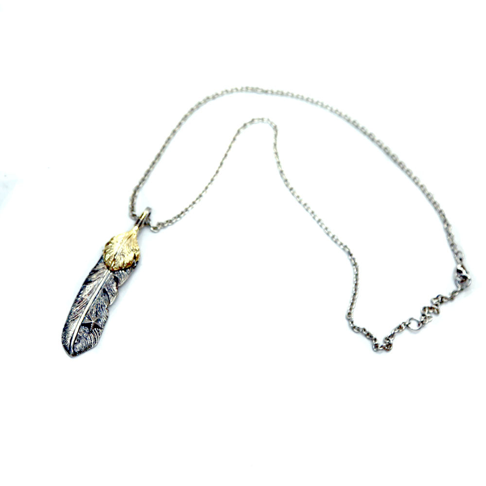 DOUBLE FEATHER TOP(LARGE) / ARGENTO