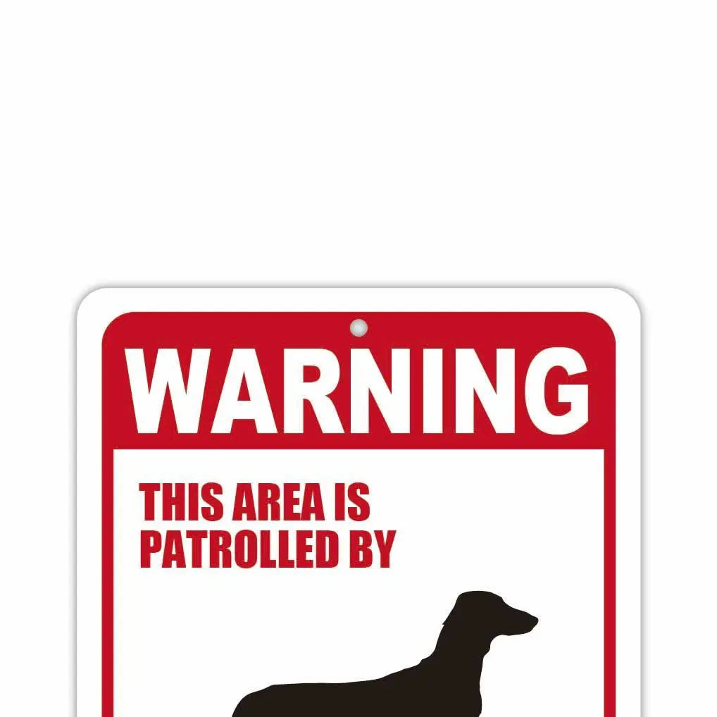 【Cartello Rettangolare】Attenti al Cane/Gatto - Cartello originale americano (circa 20x30cm)