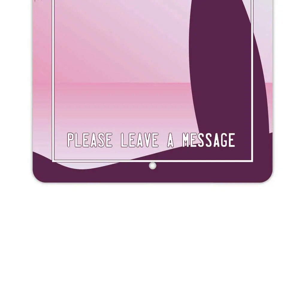 【Insegna rettangolare】Messaggio a bordo – Surf / Insegna originale Made in USA (circa 20x30cm)