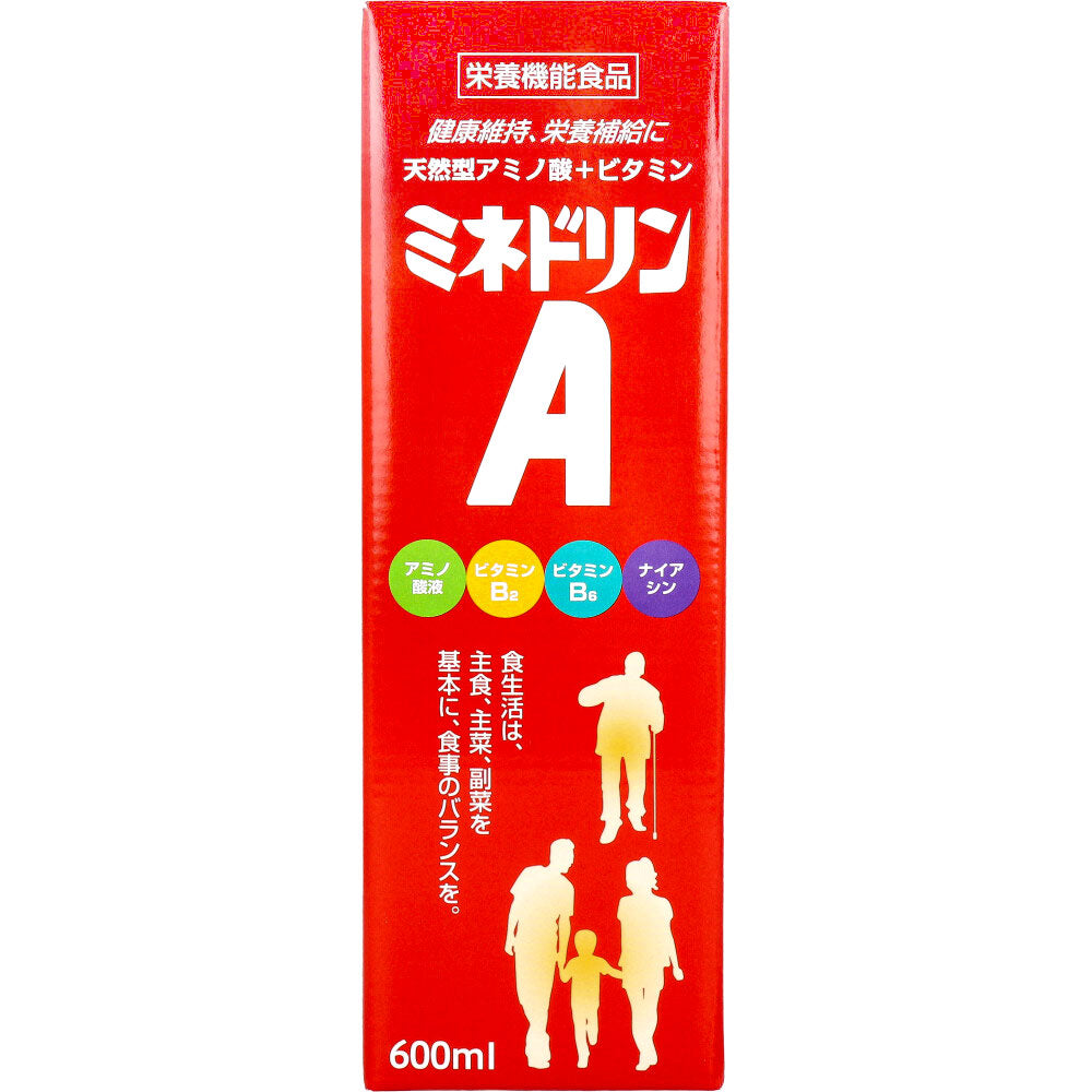 ※ Aminoacidi naturali + Vitamine Minnedrin A 600ml