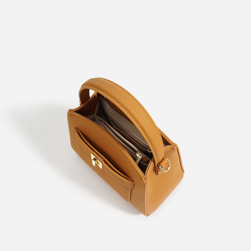 Nuova borsa a tracolla/borsa a mano in vera pelle, elegante, da donna, alla moda