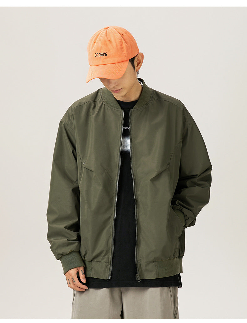 Giacca MA-1 da uomo, impermeabile, unisex, stile streetwear, calda, per primavera/autunno, nuova collezione 2025★3 colori disponibili