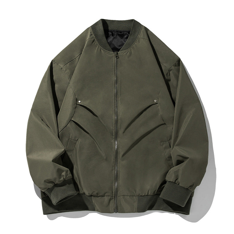 Giacca MA-1 da uomo, impermeabile, unisex, stile streetwear, calda, per primavera/autunno, nuova collezione 2025★3 colori disponibili