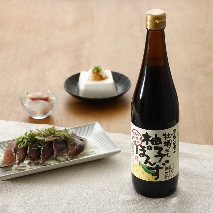 Salsa ponzu al yuzu e brodo d'ostriche 720ml