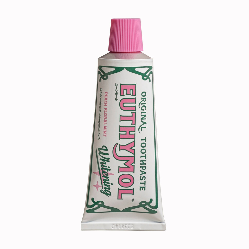 EUTHYMOL Dentifricio Sbiancante Medicato Pesca Floreale Menta 106g x 2