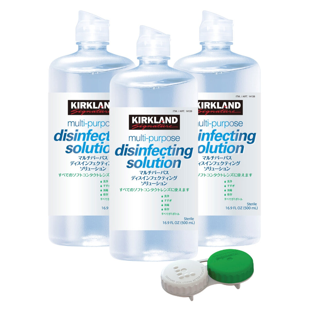 Kirkland Signature Soluzione Multiuso 500ml x 3 Flaconi