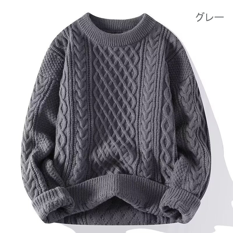 Maglione unisex a maniche lunghe tinta unita da uomo, stile streetwear, top autunno/inverno 2025 nuove collezioni★8 colori disponibili