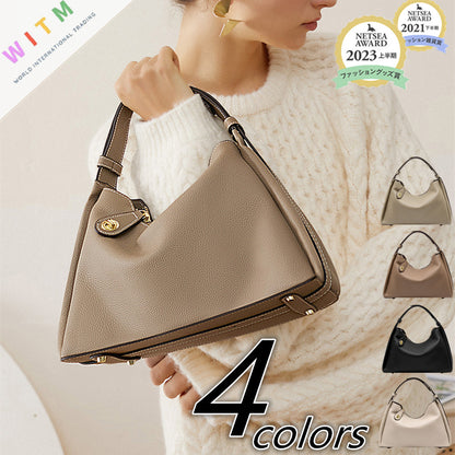 Borsa in vera pelle nuova collezione 2026, a tracolla, a mano, a bandoliera, a spalla, da donna, elegante