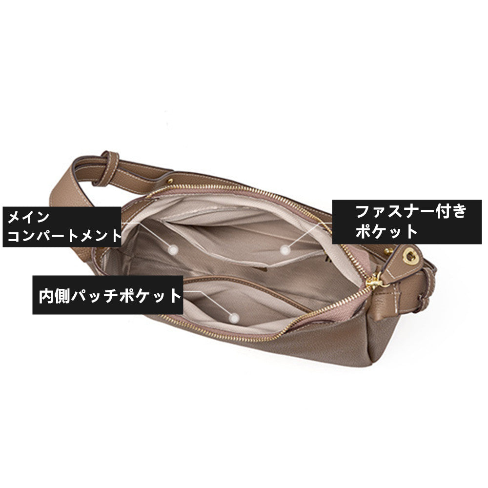 Borsa in vera pelle nuova collezione 2026, a tracolla, a mano, a bandoliera, a spalla, da donna, elegante