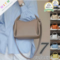 Novità 2026 Borsa a tracolla in vera pelle, borsa a mano, borsa 2WAY, da portare a spalla o a tracolla, da donna, elegante.