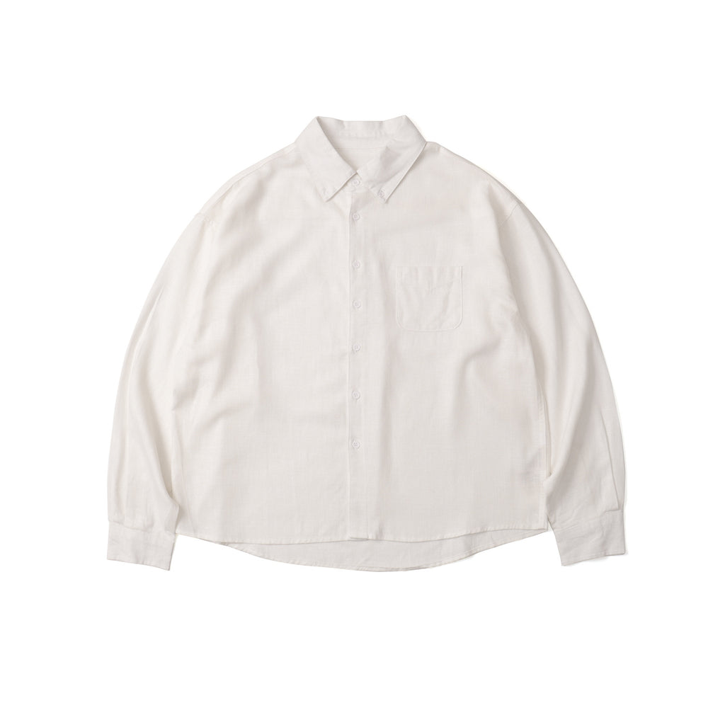 Camicia da uomo a maniche lunghe tinta unita, unisex, stile streetwear, top primavera/autunno 2026 nuova collezione ★ 3 colori disponibili
