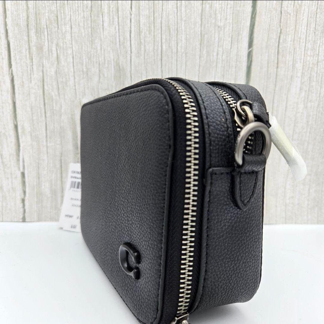 COACH コーチ ショルダー チャーター クロスボディ ブラック
