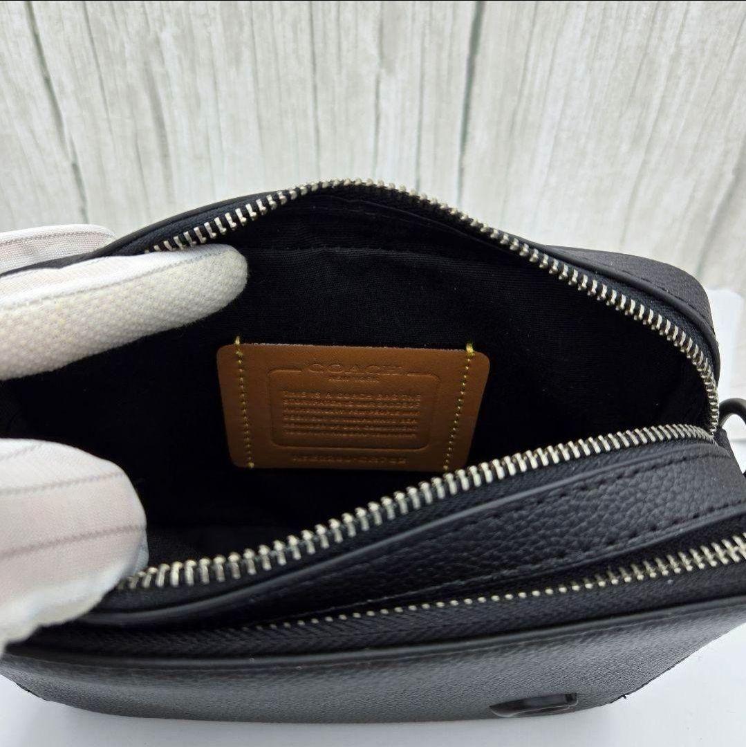 COACH コーチ ショルダー チャーター クロスボディ ブラック