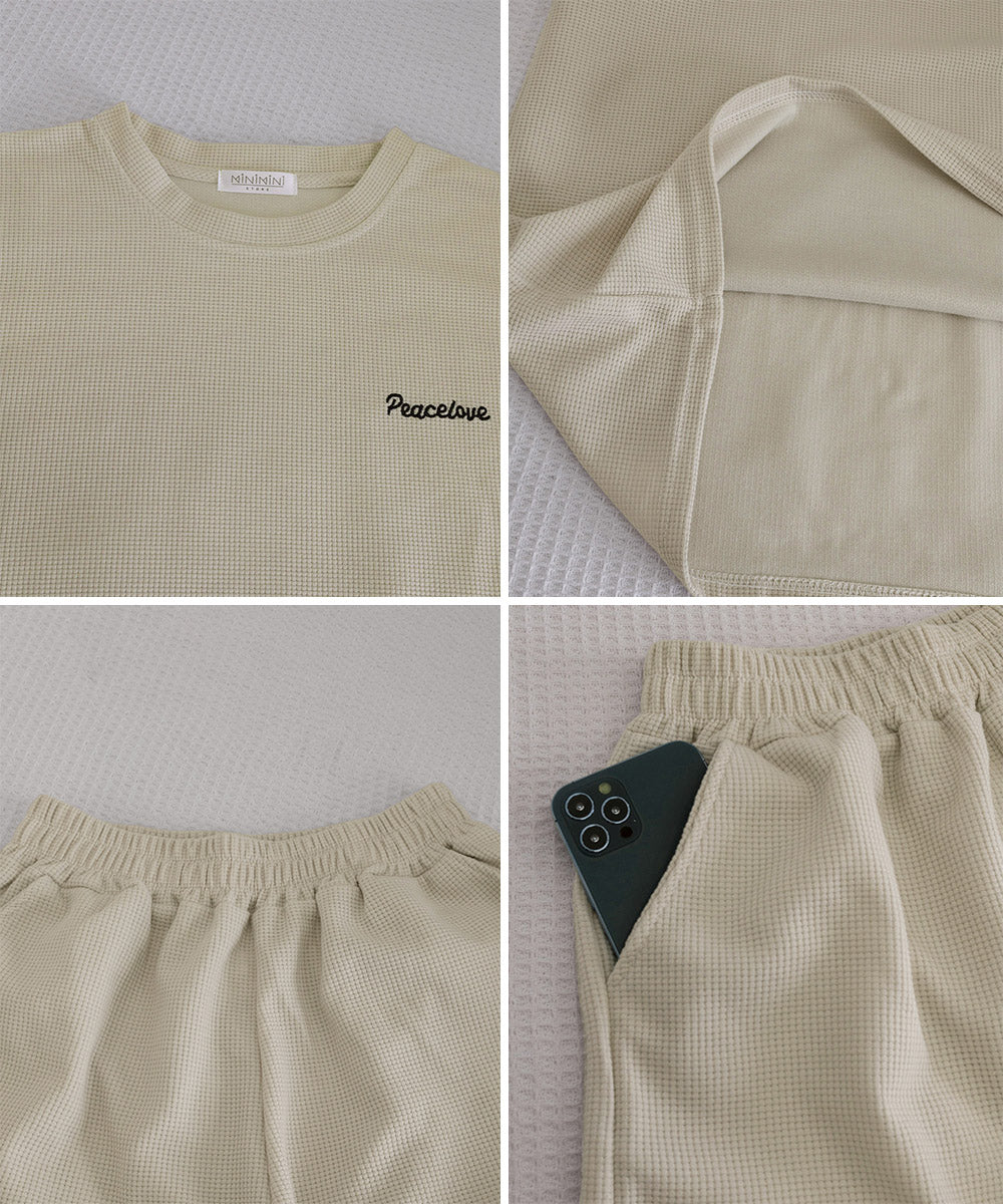 半袖tシャツ ショートパンツセットアップ