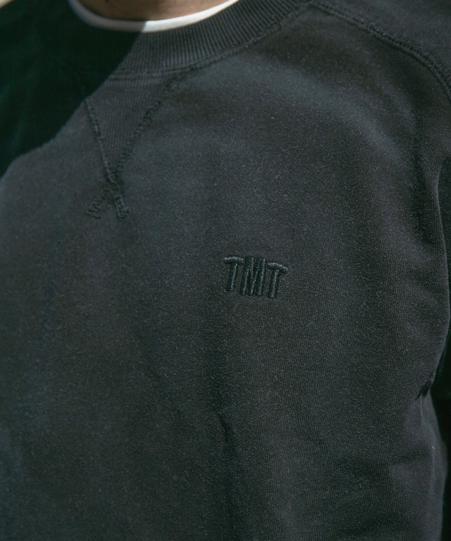 PULL OVER SWEAT（BLACK）