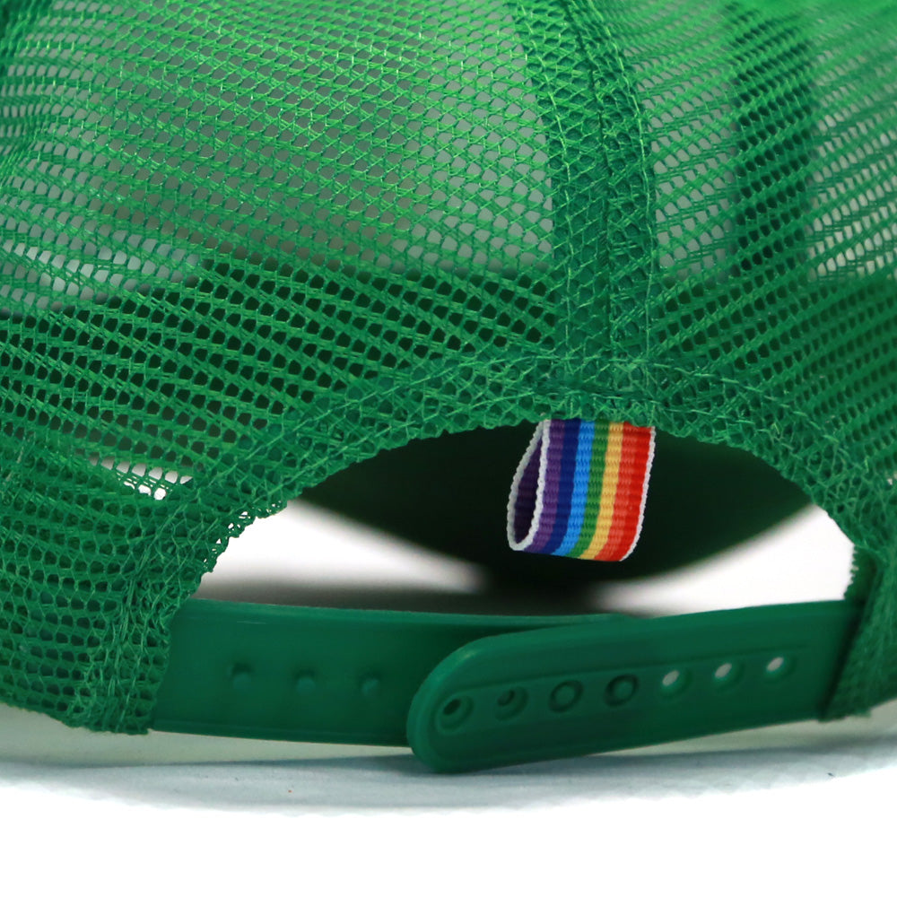 CIRCLE LOGO MESH CAP / VERDE