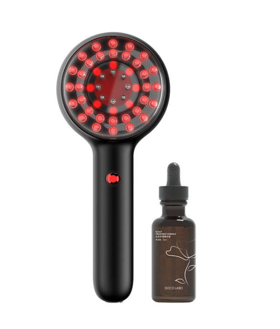 Evaly Red Light Scalp Massager | 650nm + Infrared Light Hair Care Device
