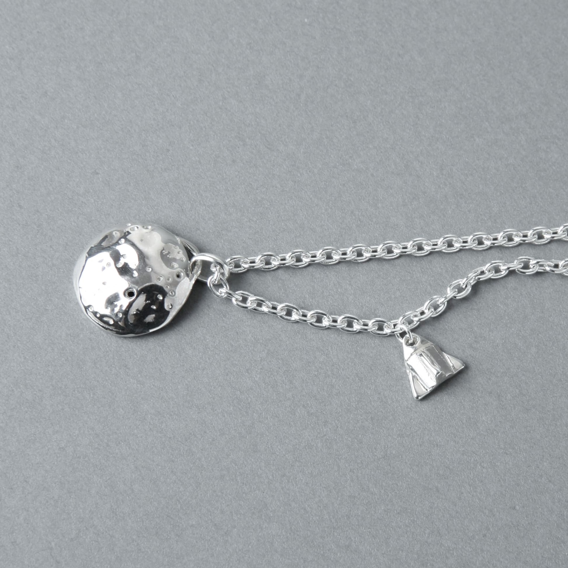 Collana in argento 925, catena 50 cm | 25-N-007-50