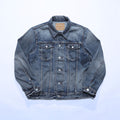 12oz SOFT DENIM TRUCKER JACKET／INDIGO LIGHT