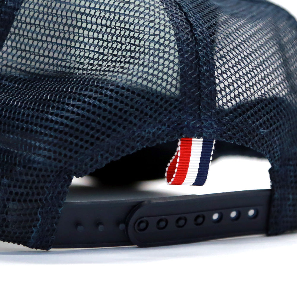 CIRCLE LOGO MESH CAP / BLU NAVY