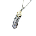 DOUBLE FEATHER TOP (MEDIO) / ARGENTO