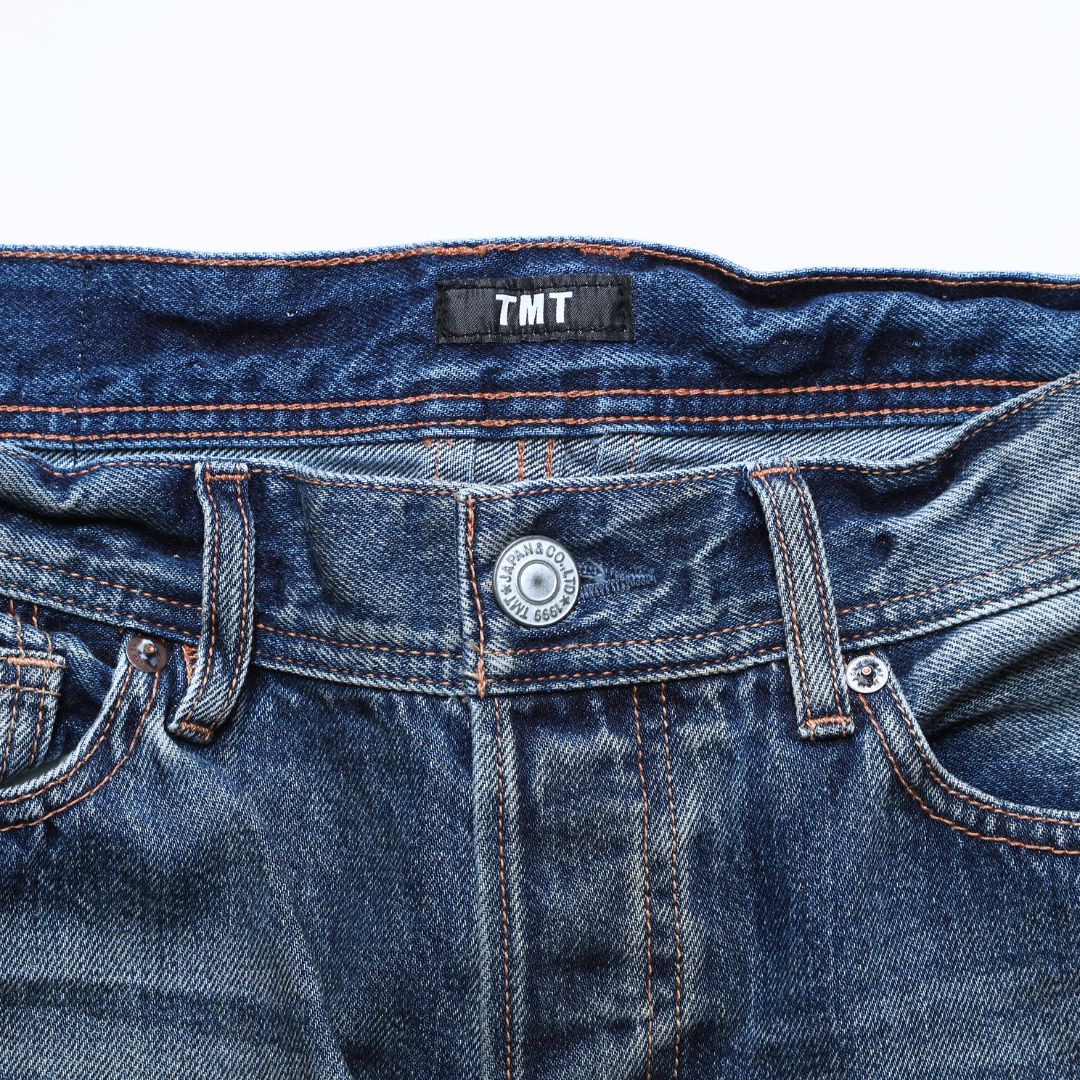 12oz SOFT DENIM 5P STRAIGHT／INDIGO LIGHT