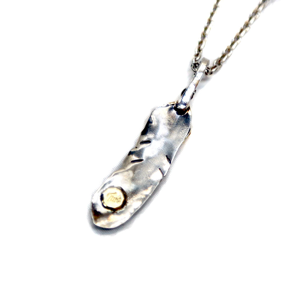 DOUBLE FEATHER TOP (MEDIO) / ARGENTO