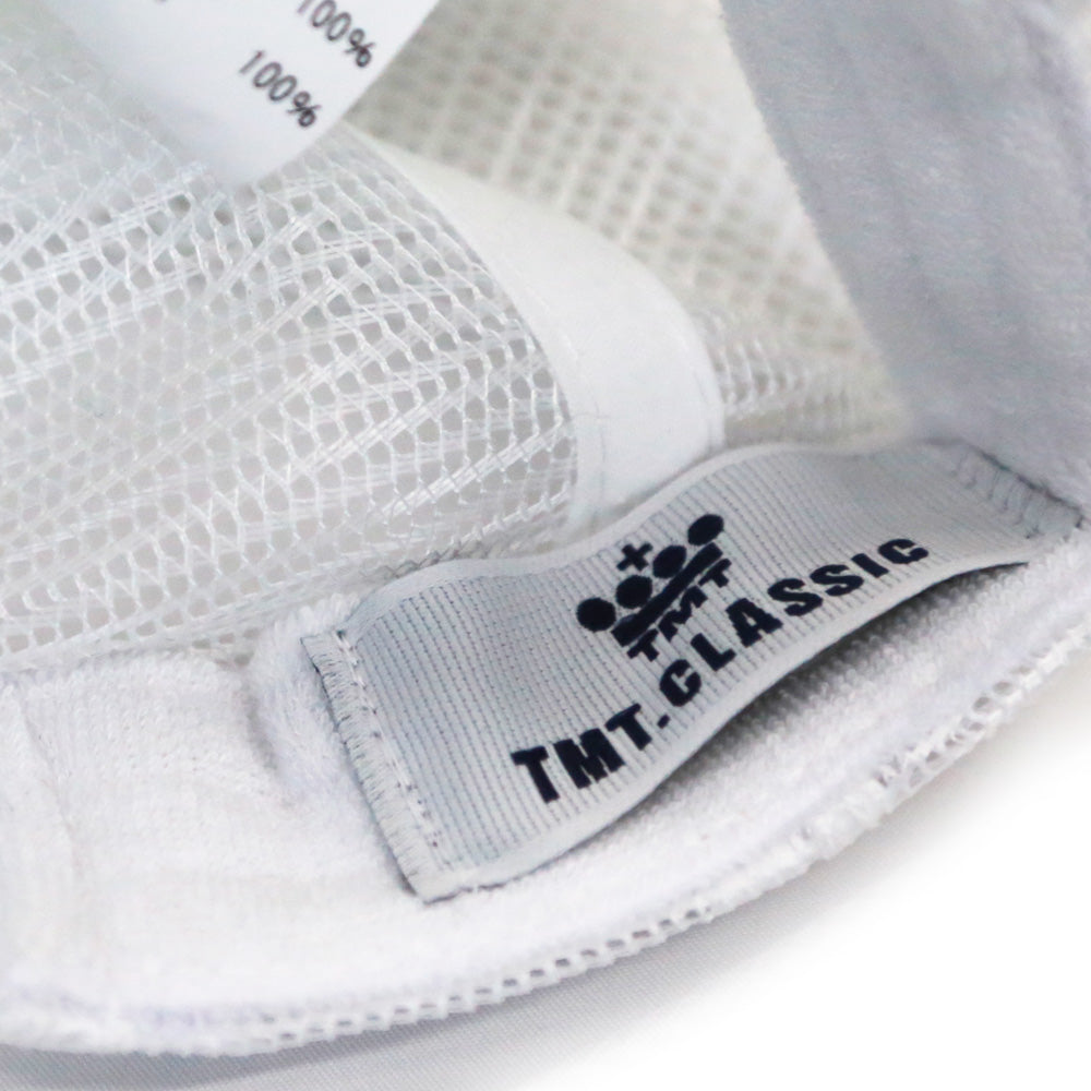 CIRCLE LOGO MESH CAP / BIANCO