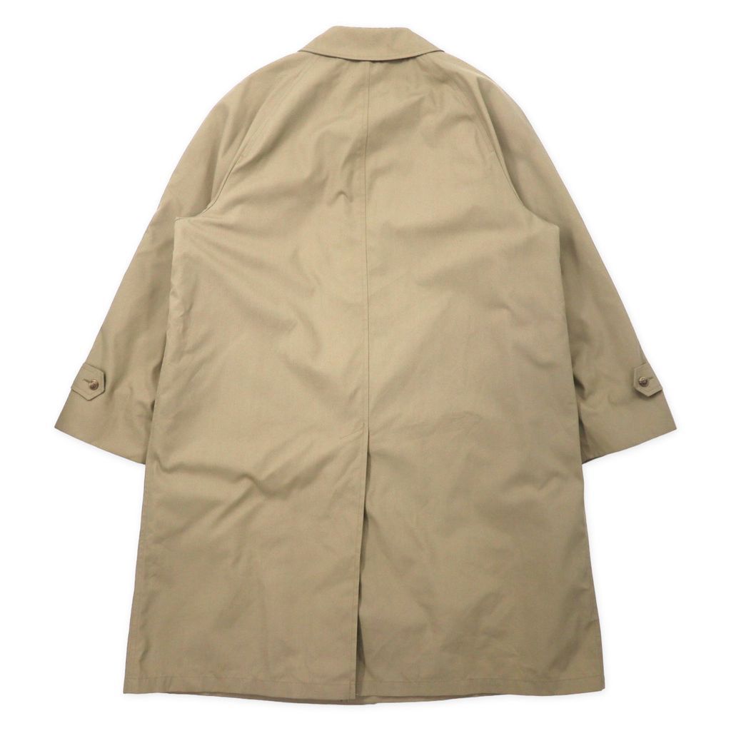BOTANY 500 USA, anni '80, trench coat, taglia 44, beige, poliestere cotone, fodera in tweed removibile