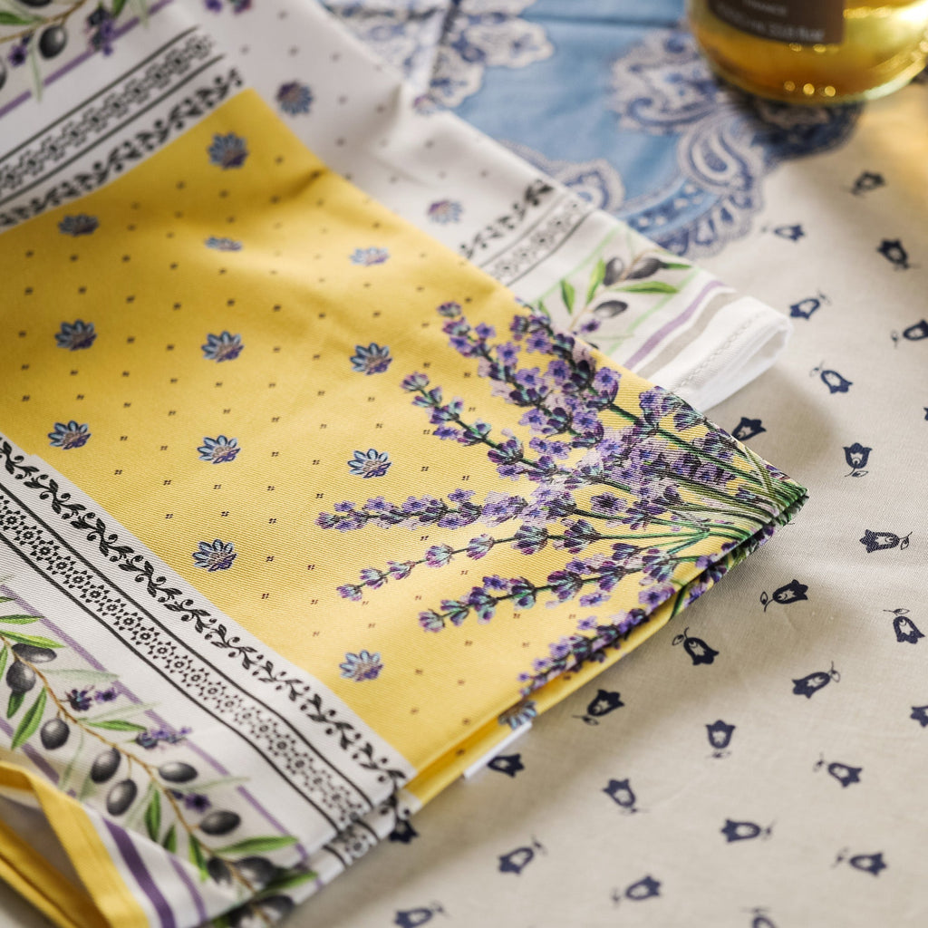 Strofinaccio fantasia lavanda