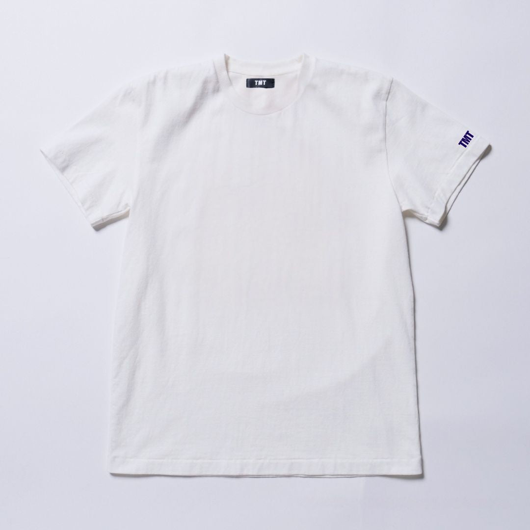 T-SHIRT A MANICHE CORTE STANDARD IN JERSEY DI COTONE ASCIUTTO