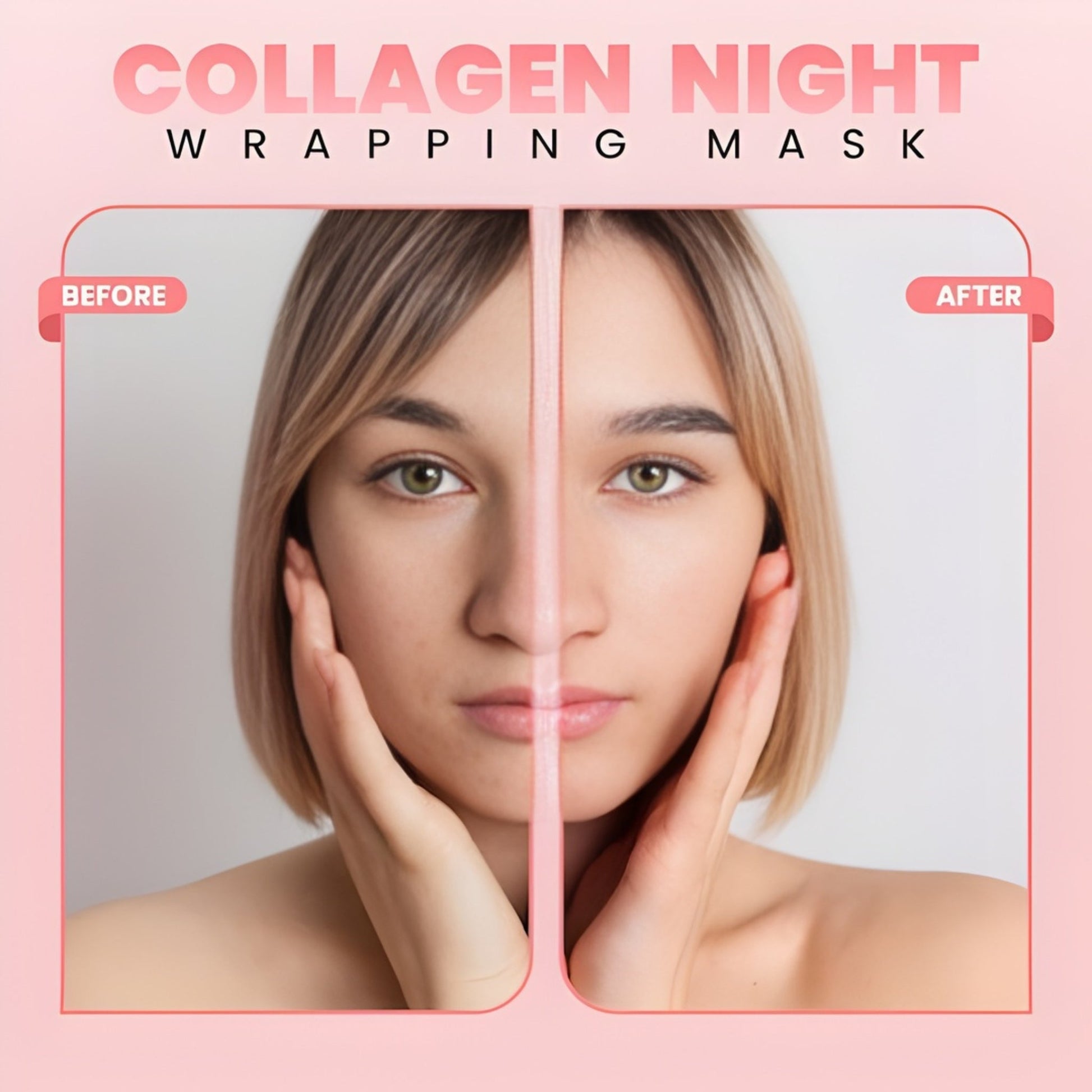 Collagen Firming Overnight Face Mask | Hyaluronic Acid + Niacinamide | 50ml