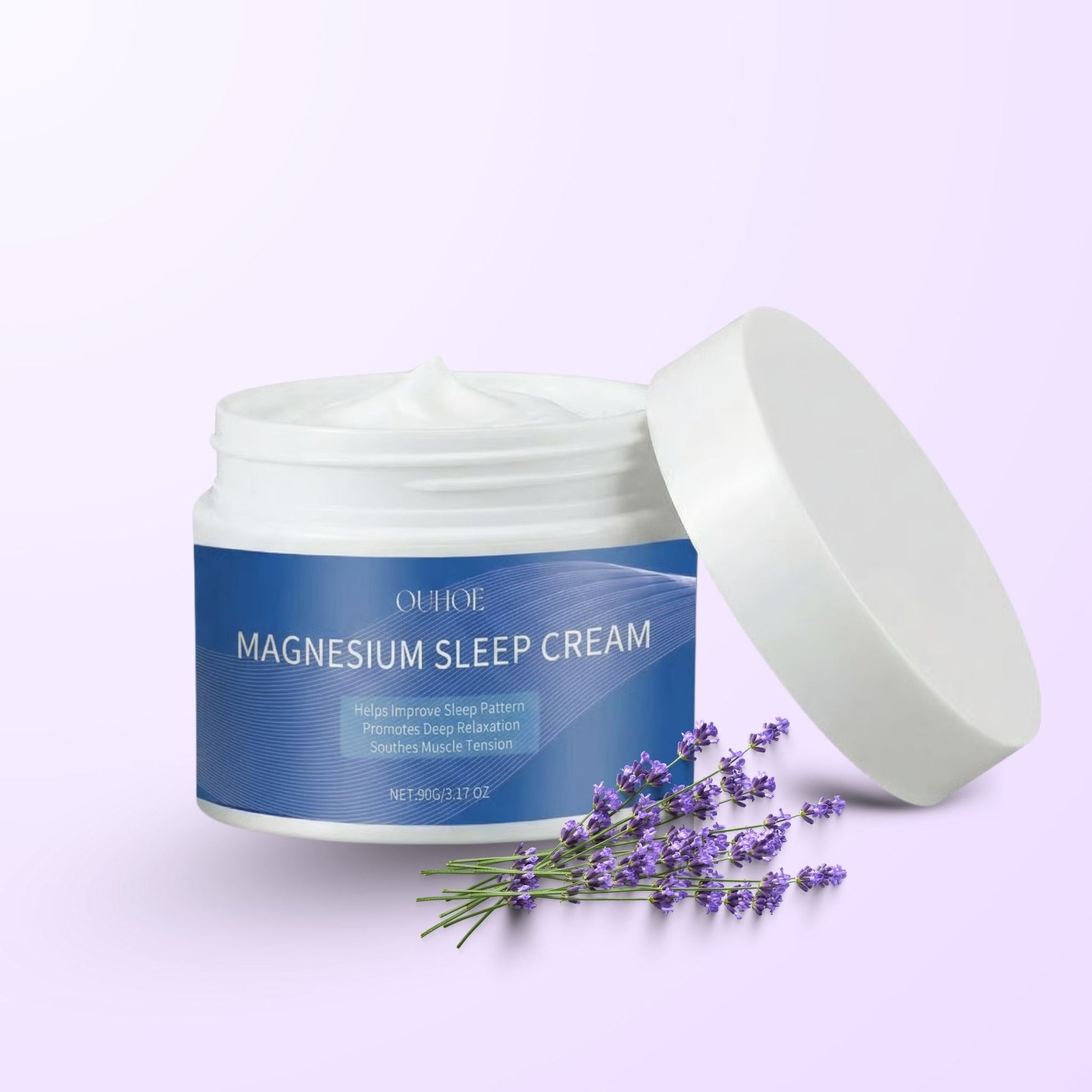 Magnesium Sleep Cream | Concentrated Muscle Relaxation + Restful Sleep | 90g
