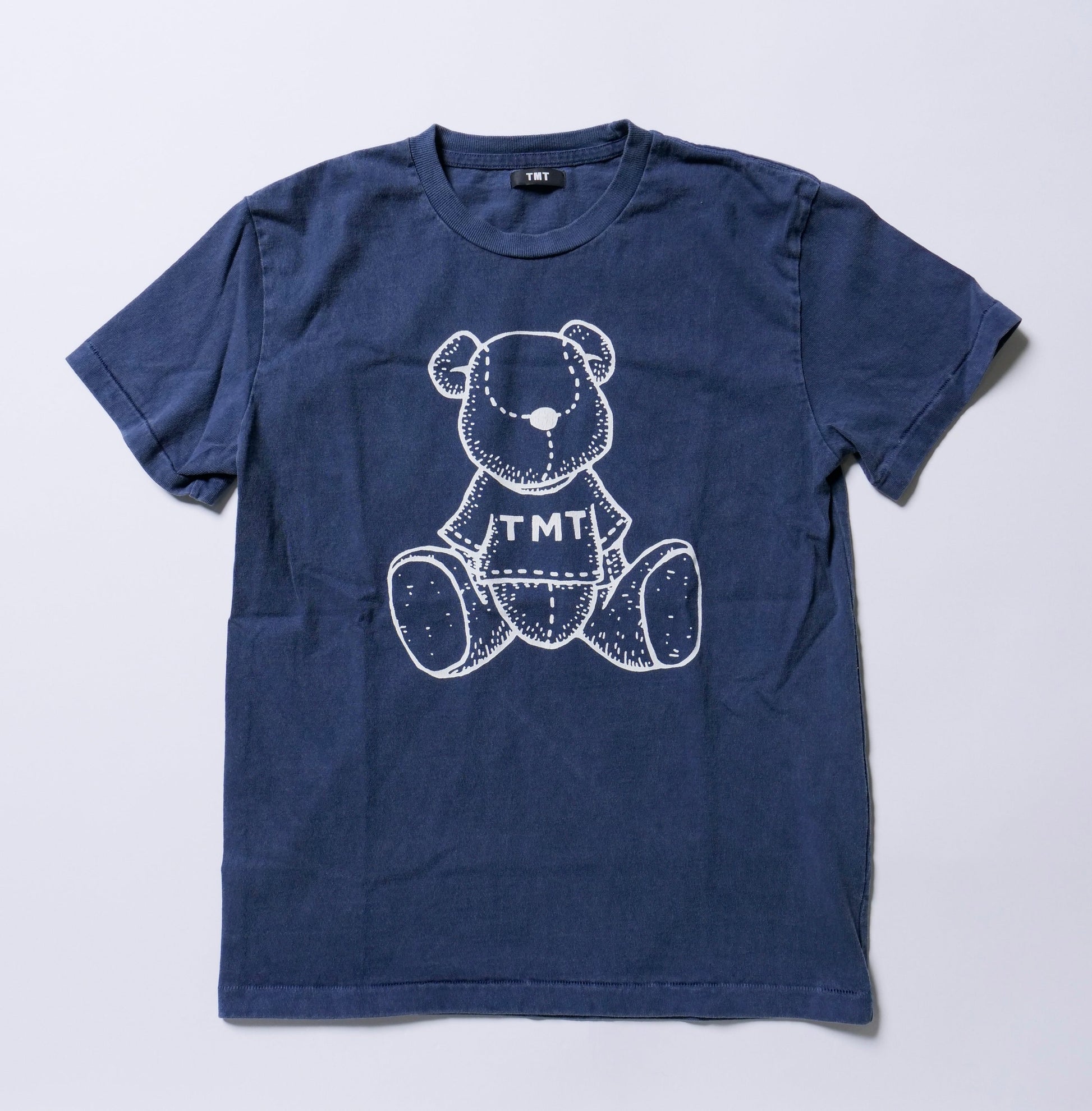 T-SHIRT A MANICHE CORTE IN JERSEY DI COTONE ASCIUTTO (ORSO)