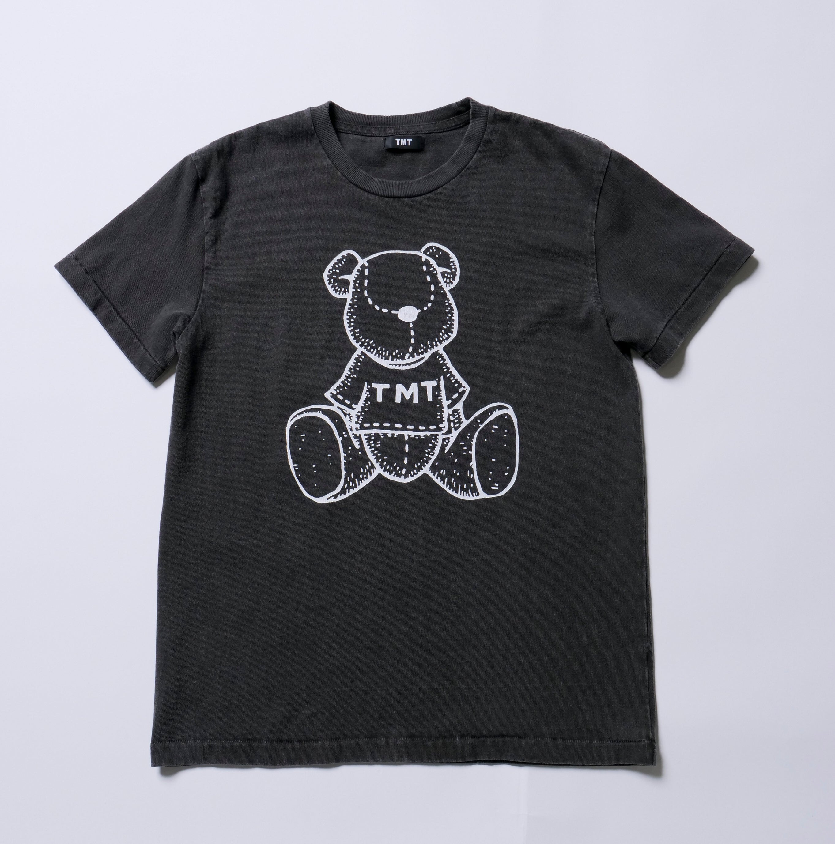 T-SHIRT A MANICHE CORTE IN JERSEY DI COTONE ASCIUTTO (ORSO)